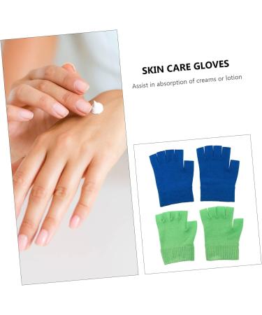 FOYTOKI 2 Pairs Gel Gloves Gel Moisturizing Gloves Hand Spa Gloves Cosmetic Moisturizing Gloves Women Moisturizing Gloves Moisturizing Gloves Hand Care Gloves Skin Care Gloves 16X13X1CM - Buy Online on SooperMarket.com