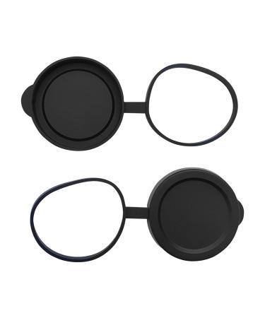 50mm Binocular/Monocular Objective Lens Caps Internal Diameter 60.9-63.2mm Rubber Cover Set Black, 60.9-63.9LC