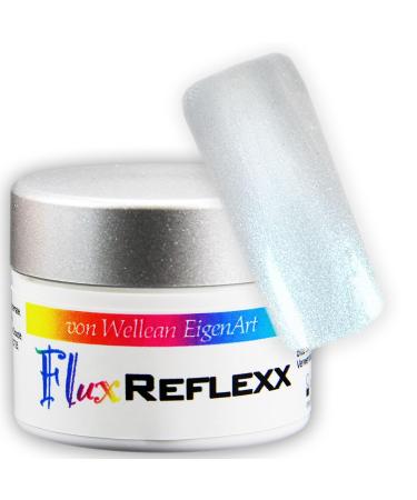 UV Gel Flux REFLEXX shimmer effect - pearl/blue