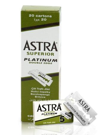 100 astra razor blades