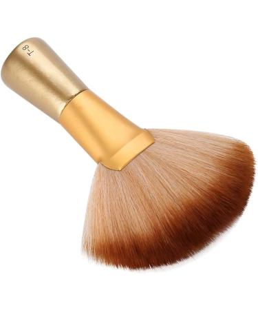 Soft Fan-shaped Brush Barber Hair Cutting Salon Neck Face Duster Brush Stylish Hair Cutting Tools Hairdressing Attachment with Handle Suit for Stylist Barber - Buy Online on SooperMarket.com