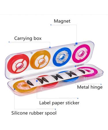 Toasis Fishing Snell Rig Holder Leader Line Spool 8pcs Set with Tackle Box - Buy Online on SooperMarket.com