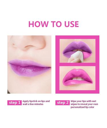 Skynest Magic Temperature Changing Lip Balm Set - Long Lasting & Waterproof Lip Care for Women - Buy Online on SooperMarket.com