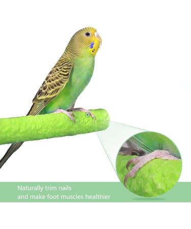 6Pcs Wood Bird Scrub Perch Platform Funny Bird Paw Grinding Stick Wooden Love Bird Parrot Perches Stand Colorful Bird Cage Grinding Perch for Parrot Toy (Random Color) - Buy Online on SooperMarket.com
