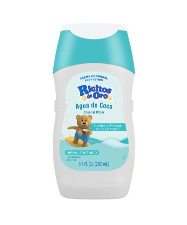 Ricitos de Oro | Grisi | Coconut Water Body Cream | Protects Your Baby's Skin | Softens and Moisturizes | Hypoallergenic for Daily Use | 250ml