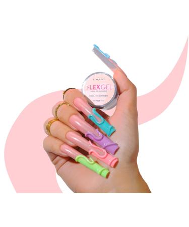 Kiara Sky Flex Gel - Clear Transparent Molding Gel for Professional Nail Art – International Shipping Available - Buy Online on SooperMarket.com