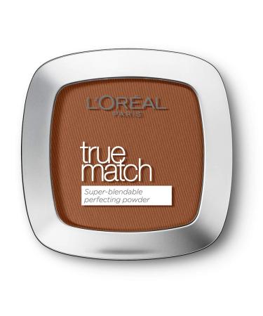 L'Or al Paris Powder Foundation Super-Blendable With Hyaluronic Acid Light Texture for a Flawless Finish True Match Perfecting Powder 9N 9N 9 g (Pack of 1)