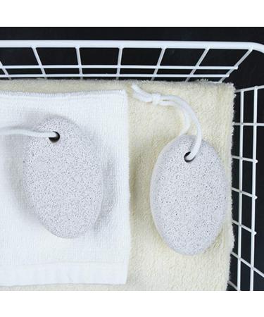 2 Set of Rubbing Stone Feet Removing Dead Skin Calluses Grinding Tools Volcanic Rock Massage Pedicure 2 Set of (Grey) - Buy Online on SooperMarket.com