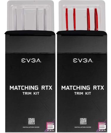 EVGA 20-Series FTW3 Cards Red/White Trim Kit - Customize Your Graphics Card - Buy Online on SooperMarket.com
