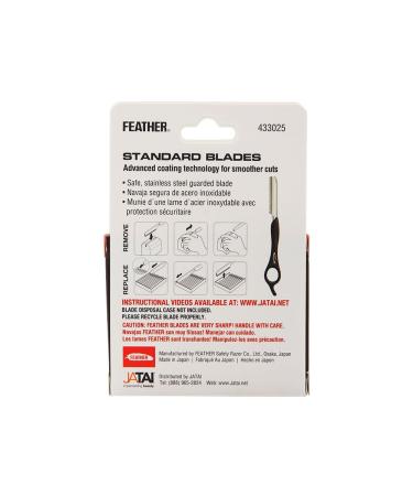 Jatai Feather Styling Razor Replacement Blades - Precision Blades for Professional Hair Styling - Buy Online on SooperMarket.com
