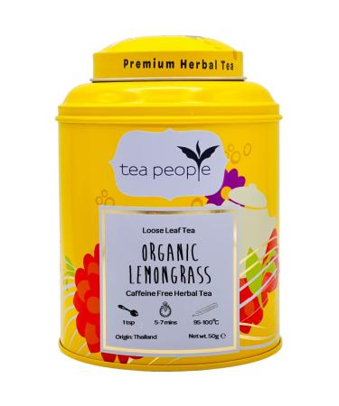 Organic Lemon grass - 50g Tin Caddy