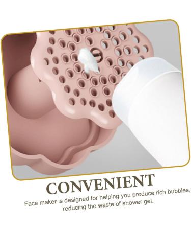 Mikinona Bubbler Face Wash Frother Facial Cleaning Tool Wash Bubble Maker Plastic Foams Maker Bottle Bubbling Supply Bubble Foamer Facial Cleaning Supply Foaming Bottle - Buy Online on SooperMarket.com