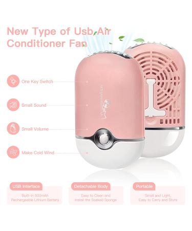 Rechargeable Handheld Mini Fan Lash Dryer for Eyelash Extensions - Pink - Buy Online on SooperMarket.com