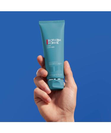 Biotherm Homme Face Wash for Men T-Pur Anti Oil & Shine Clay Cleanser Purifying Exfoliating Facial Cleanser with Zinc for Men For Normal to Oily Skin Christmas Gifts For Men 125 ml - Buy Online on SooperMarket.com