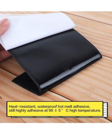 COCOBOO 4 Inch x 9 Feet Hook and Loop Tape  Strips with Adhesive  Nylon Self Adhesive Heavy Duty Strips for Home Office School Car and Crafting Organization - Buy Online on SooperMarket.com