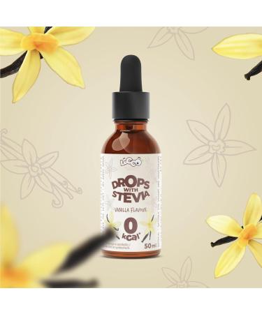 Locco Stevia Sweetening Drops - Vanilla Flavor | 0 Calorie, Preservative-free | Ideal for Keto, Vegan, Diabetic Diets - Buy Online on SooperMarket.com