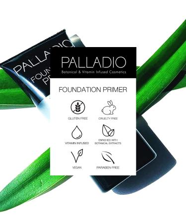 Palladio Foundation Primer | Lightweight Velvety Primer with Aloe Vera & Chamomile | Minimizes Fine Lines & Pores | 0.674 oz - Buy Online on SooperMarket.com