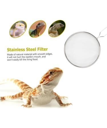 GANAZONO 2pcs Pet Sand Shovel para Pecera Fine Sand Sifter Fish Silver Barbed Wire 26x14cmx2pcs Silverx2pcs - Buy Online on SooperMarket.com