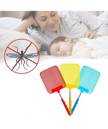Heatigo 3 Colored Fly Clapping - Retractable Pest Control Tool for Effective Insect Management - Buy Online on SooperMarket.com