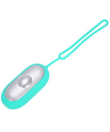 Handheld Sleep Device Sleep Instrument ABS Oval Design Hand Holding Round Button for Insomnia Patients for Anxious Patients(blue)