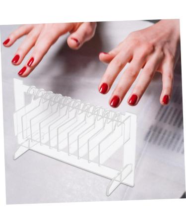HAPINARY 2 Sets Nail Display Board Durable Nail Tips Holder Acrylic Display Holder Decorative Nail Art Tip Boards Manicure Supplies Nail Tips Display Holder Nail Art Display Supplies - Buy Online on SooperMarket.com