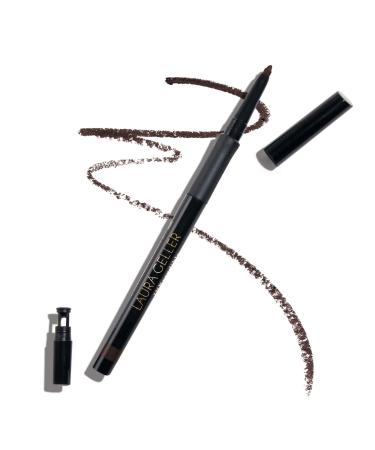 LAURA GELLER NEW YORK INKcredible Gel Eyeliner - Brown Eyed Girl - Waterproof Smudge-proof Eyeliner Pencil - Built in Sharpener 05 Brown Eyed Girl