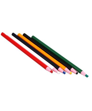 Sewing Mark Chalk Pencil Tailor's Marking and Tracing Tools Free Cutting Chalk Sewing Fabric Pencil (6 pcs)