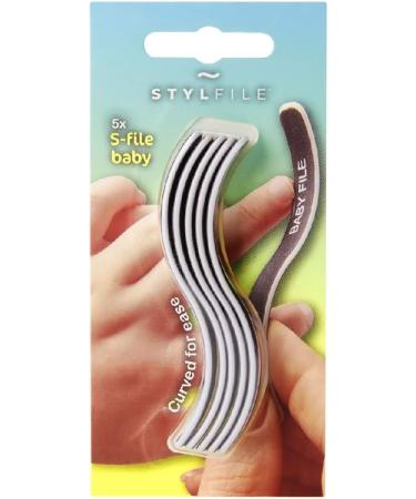 STYLFILE by STYLIDEAS Baby Nailcare Products - S-Shaped Nail File & Safety Clipper (5 Count) - Buy Online on SooperMarket.com
