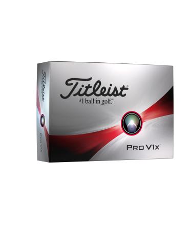 Titleist Pro V1x Golf Balls (One Dozen) White Low Numbers