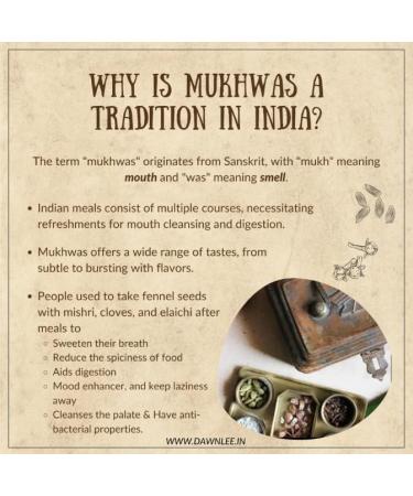 Dawn Lee Sweet Crunchy Mouth Freshener Mukhwas Digestive and Mood Enhancer Low Calorie Fat Instant Relief from Spicy Food Induced Stomach Irritation- 75 Gram - Buy Online on SooperMarket.com