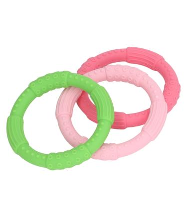 Teething Ring Gum Relief Silicone Teething Bracelet for Toddlers for Living Room (Type B)