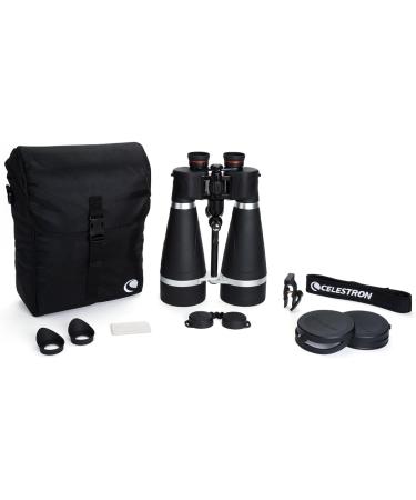 Celestron SkyMaster Pro 20x80 Binocular - Outdoor and Astronomy Binocular with Large Aperture for Long Distance Viewing, Fully Multi-coated XLT Coating - Includes Tripod Adapter and Carrying Case - Buy Online on SooperMarket.com