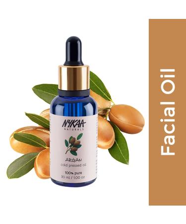 Buy Nykaa Naturals 100% Pure Cold Pressed Argan Oil for Women 1 oz | International Shipping Available - Buy Online on SooperMarket.com