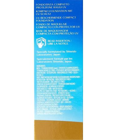Shiseido Sun Protective Compact Foundation SPF 30 - Unisex Sun Makeup 12g - Ideal for All Skin Types - Buy Online on SooperMarket.com