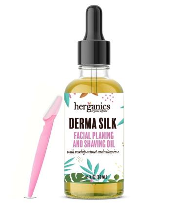 Natural Dermaplaning Oil | Best Face Oil for Smooth Skin | Dermaplane Tool & Razor for Women - Buy Online on SooperMarket.com