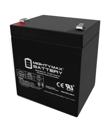 Mighty Max Battery ML5-12 - 12V 5AH Replacement Battery for NP4-12 NP5-12 NPH5-12 NPX-25
