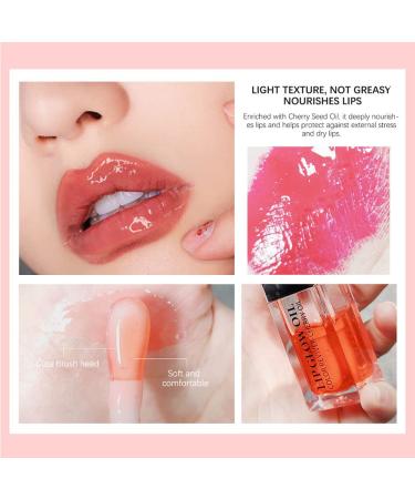 ZARICS Plumping Lip Oil - Raspberry Tinted Lip Balm for Hydrating and Nourishing Lip Care - Buy Online on SooperMarket.com