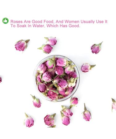 Buy France Rose Tea - Fragrant Natural Rosa Damascena Buds | 50g | Premium Herbal Flower Tea for Health - Buy Online on SooperMarket.com