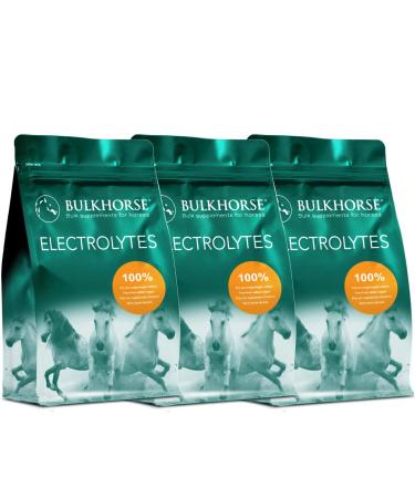 BulkHorse Electrolytes | PREMIUM QUALITY for WARM WEATHER and intensive training | MUSCLES ENERGY AND BONE FORMATION | 3000 gram