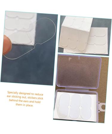 Healeved 180 Pcs Ear Stickers - Support & Correction Stickers for Elf Ear Makeup - Vertical Silica Gel White Miss Earmuffs - 4x16cmx3pcs - Buy Online on SooperMarket.com
