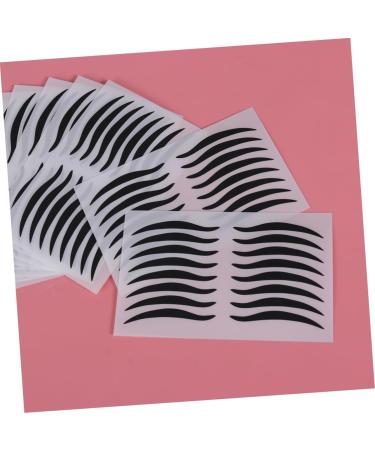 PLAFOPE 80 Pairs Eyeliner Eyeshadow Sticker Eyeliner Stickers LED Eyeliner Strip Crease Eyeline Tape Black - Buy Online on SooperMarket.com