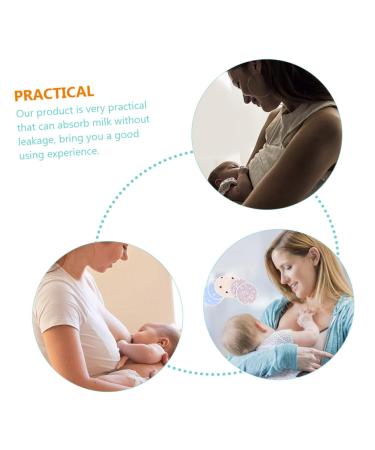 Reusable Breast Pads for Women | 4 Set Anti-Galactorrhea Feeding Pads | Spill Prevention & Comfort - Buy Online on SooperMarket.com