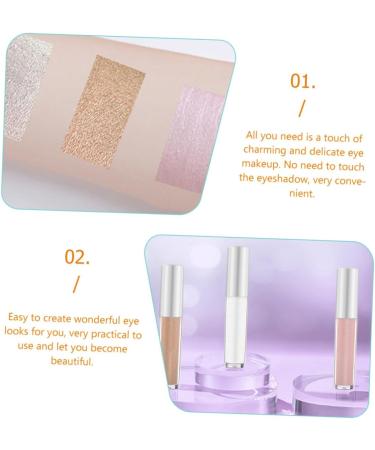 NOLITOY 3pcs Polarized Monochrome Eyeshadow Makeup Stuff Blue Women Eyewshadow Liquid Eyeshadow Make up Miss - Buy Online on SooperMarket.com