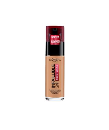 L'Oreal Paris Infallible 24hr Freshwear Liquid Foundation 290 Golden Amber 30ml 290 Golden Amber 30 ml (Pack of 1)