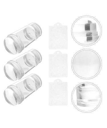 Shop Minkissy 3-Sentence Nail Art Silicone Stamp Perfect for DIY Nail Art | Clear Nail Stamp & Pressure Tool for Beautiful Manicure | International Shipping Available - Buy Online on SooperMarket.com