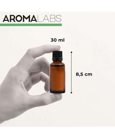 Organic True Lavender Essential Oil 30ml - 100% Pure & Ecocert Certified - Best Therapeutic Grade | AROMA LABS - Buy Online on SooperMarket.com