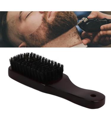 Beard Styling Brush - Soft Elastic Mustache Brush with Wooden Handle for Grooming and Care | International Shipping Available - Buy Online on SooperMarket.com