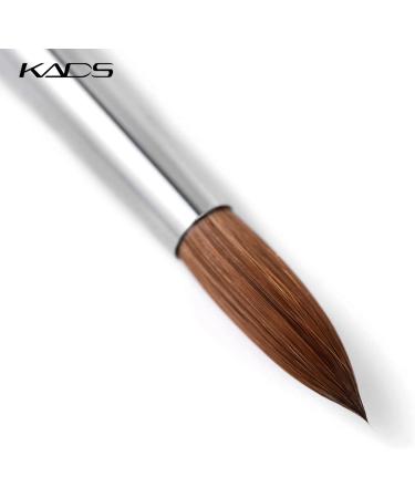 Kads 100% Sable Kolinsky Paint Brush Set - Professional Red Sable Filbert Brushes for Watercolor & Oil Painting (12#) - International Shipping Available - Buy Online on SooperMarket.com