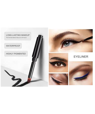 Go Ho Brown Eyeliner Gel Pot - High Pigmented Matte Cream Eye Makeup with Brush for Women - Buy Online on SooperMarket.com