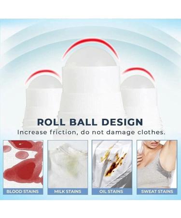 Emergency Stain Remover Roller-ball Cleaner Magic Stain Remover Rolling Bead Clothes Stain Remover-Roll Bead Design Portable No-wash Instant Stain Remover Pen (1pcs) - Buy Online on SooperMarket.com